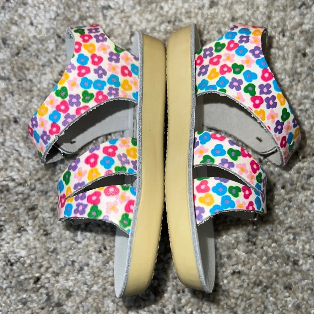 AUTH NIB SALT WATER SANDAL by Hoy Shoes Sun-San - Sea Wees Infant Floral
